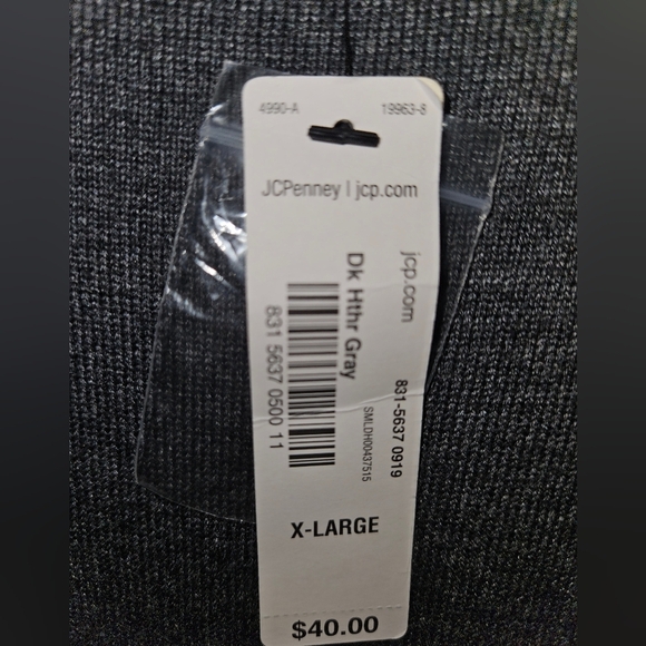 NWT Worthington Ruffled Button Up Cardigan - Picture 3 of 3